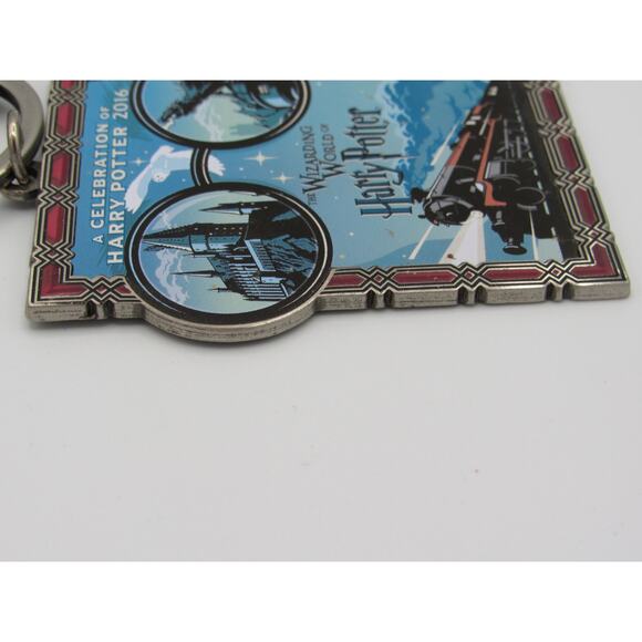 NEW Universal Studios Wizarding World Of Harry Potter Celebration 2016 Keychain - Picture 7 of 12